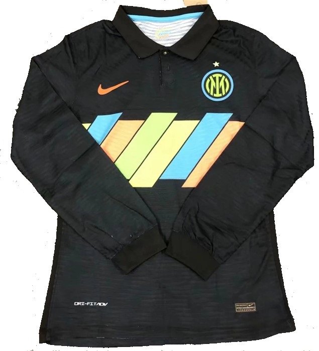 Camisa III Inter de Milão 2021 2022 Third Manga comprida